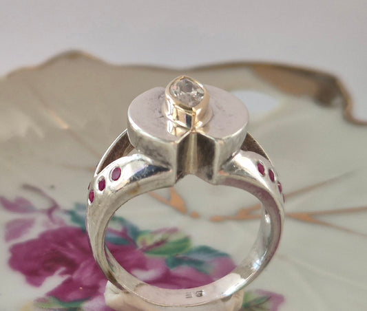 טבעת מרקיזה קריסטל